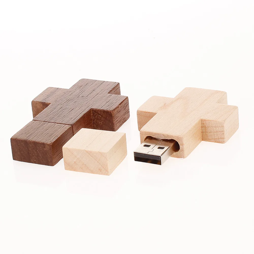 С логотипом по индивидуальному заказу, деревянная usb флешка cross 128 ГБ Флешка 4 ГБ 8 ГБ 16 ГБ флеш-накопитель 32 Гб 64 флэш в виде ключа