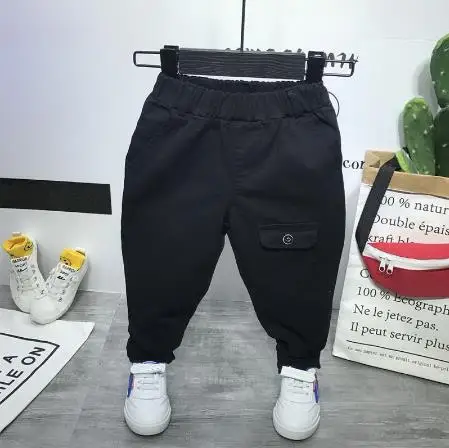 pants Детская куртка с длинными рукавами детская одежда из трех предметов для мальчиков детская одежда куртка для мальчиков+ толстовка+ штаны модная одежда в стиле кэжуал - Цвет: pants