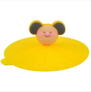 Koala(11.5cm) 10,8 см Мультяшные силиконовые крышки для чашек, пылезащитные многофункциональные креативные крышки для воды, керамические стеклянные кружки, крышки для чашек, аксессуары для чашек - Color: Koala(11.5cm)