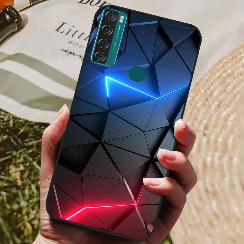 For TCL 20 SE Case Soft Silicone Phone Back Cover For TCL 20 SE TCL20SE TCL20 20SE Cases Coque for TCL 20SE  Fundas bumper Shell designer phone pouch