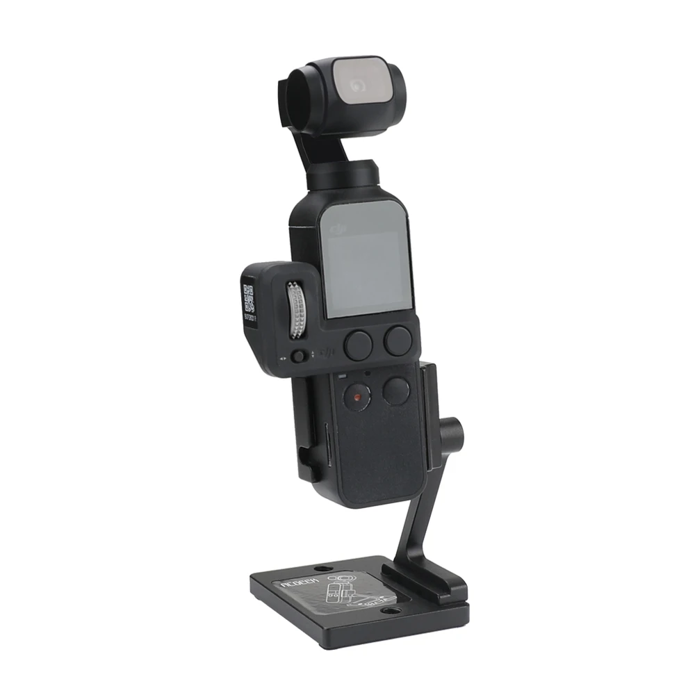 

OSMO Pocket Desktop Base Stand Adjustable Shooting Angle Holder Stabilizer Aluminum Alloy Base for DJI OSMO Pocket Accessories