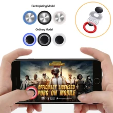 Игровой джойстик мобильный телефон рокер Круглый ABS+ силиконовая Кнопка контроллер присоска рокер PUBG контроллер для iPhone Android планшет