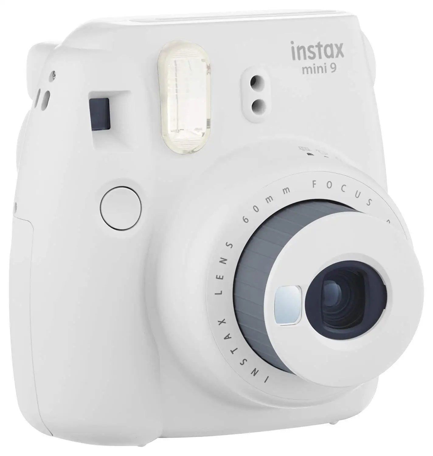 White Новинка, 5 цветов, Fujifilm Instax Mini 9, фотокамера моментальной печати+ 14 в 1 комплект, чехол-сумка для видео, защитный фильтр+ альбом+ наклейка - Цвет: White