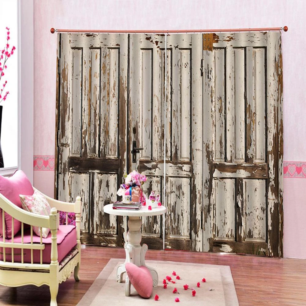 curtains in garage