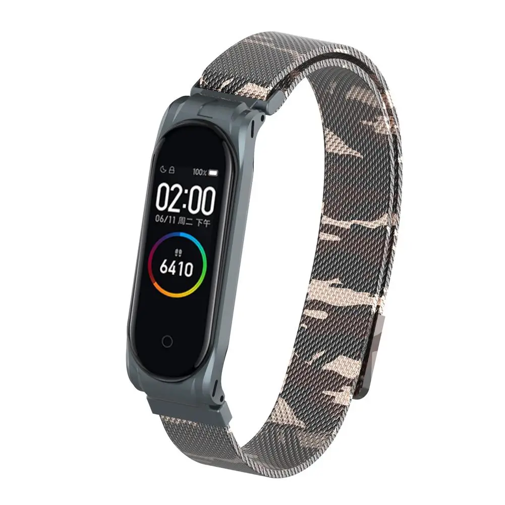 Сменный ремешок для наручных часов браслет на запястье для Xiaomi mi Band 3 4 красочные mi lanis часы на магнитном ремешке# CO