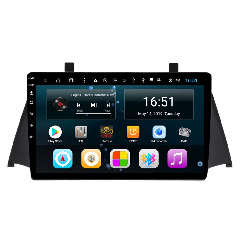 Автомобильный gps Navitel мультисенсорный экран отличный bluetooth mp3 mp4 система язык мультимедийный плеер для Zotye X5 9 дюймов Android 8,1