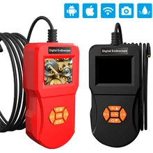 8 мм Объектив экран камера эндоскопа Водонепроницаемый Бороскоп 2,4 дюймов 3 м/5 м HD TFT ips экран Камера промышленная Инспекция