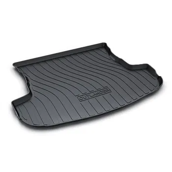 

Black Heavy Duty Cargo Floor Mat-All Weather Trunk Protection, Durable HD TPO Fit For Mitsubishi Outlander 2017-2019
