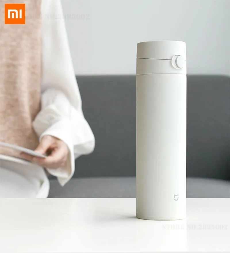 Термос-кружка Xiaomi 480 мл из нержавеющей стали 316L, термос, кофейные чашки с вакуумной изоляцией, портативная бутылка для воды для чая, кофейная чашка