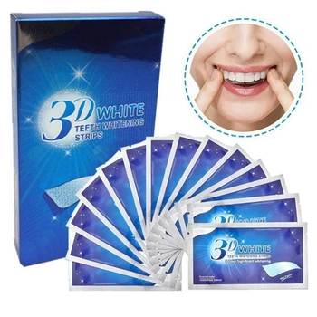 

3D Tooth Whitening Professional Tooth Whitening Gel Set Oral Health Care For Removing Tooth Stains Whitening Stickers