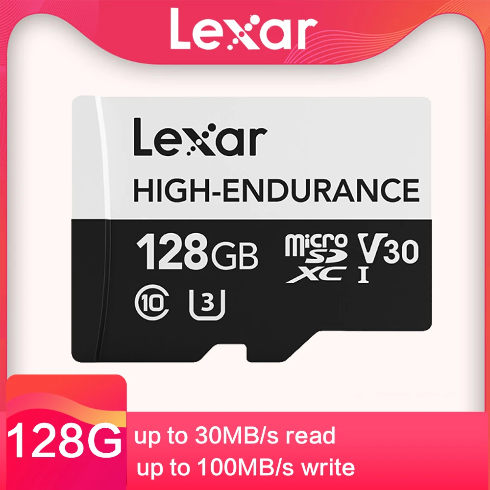 Lexar новая высокопрочная 32 Гб 128 Гб 64 ГБ Micro SDXC карта U3 Micro SD SDHC карта памяти U1 TF карта класс 10 V10