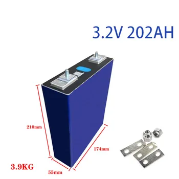 

16pcs lifepo4 3.2v 202Ah lithium battery no 3.2v 200Ah lifepo4 battery for diy 72v 200Ah AGV Electric vehicle inverter RV