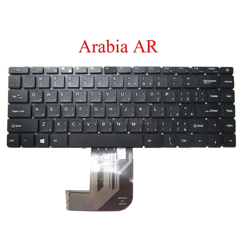 Ноутбук US SP UK AR LA KR SW клавиатура для chuwi Lapbook SE CWI528 CWI547 13,3 MB3081004 YXT-NB93-93 испанская аравийская латинская Новинка