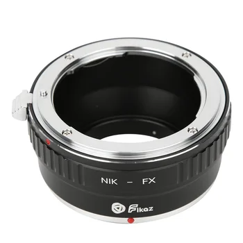 

Fikaz NIK-FX Lens Adapter Ring for Nikon S/D Lens to Fit for Fuji FX Mount Camera for Fuji X-A1/X-A2/X-A3/X-E1/X-E2/X-E3/X-M1