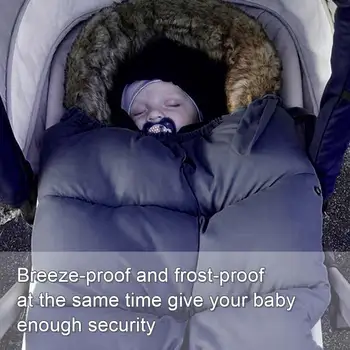 

Sleep Sack Sleeping Bag Knitting Outdoors Blanket Newborn Stroller Wrap Autumn Winter Baby