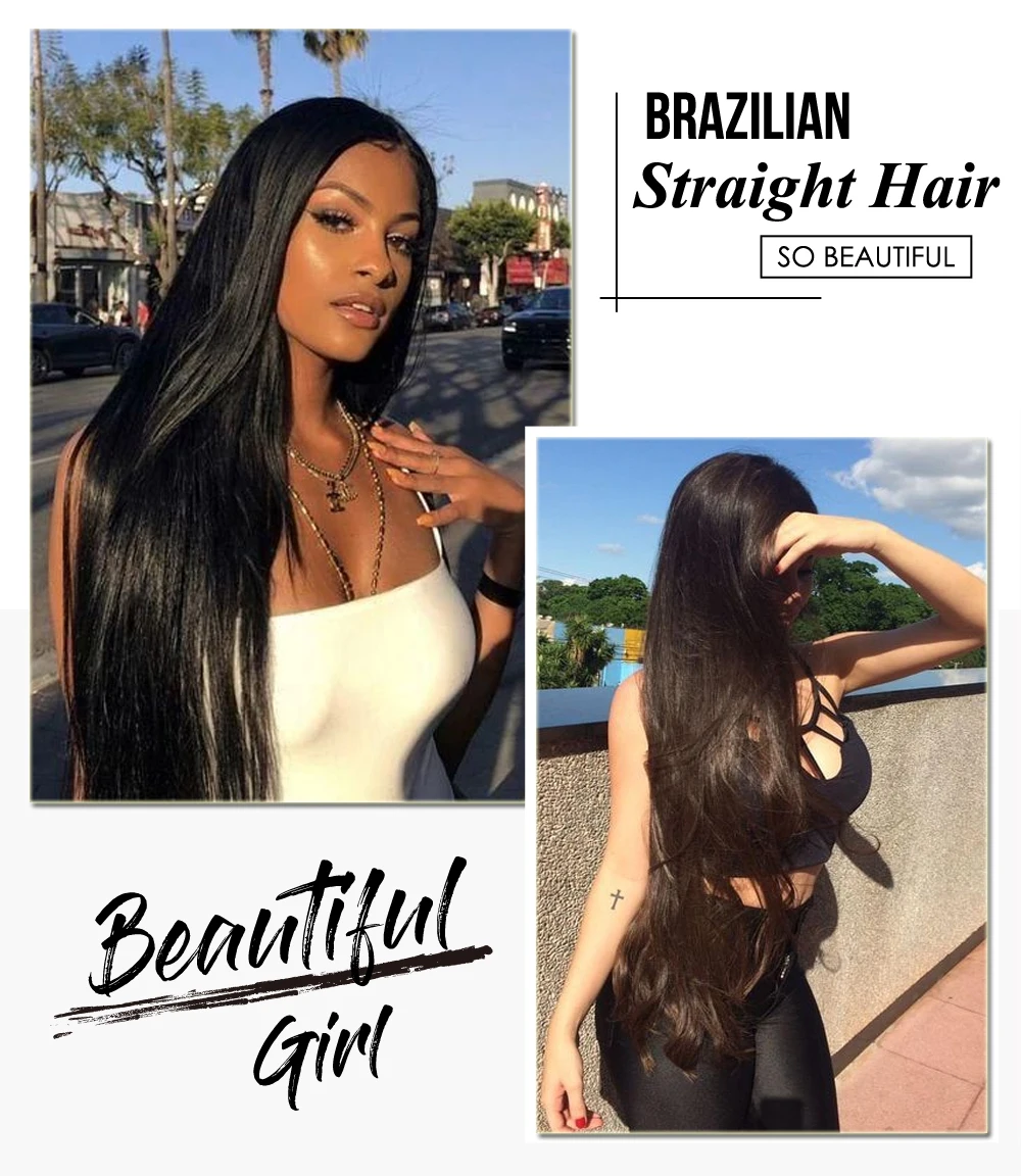 13×4 Transparent Lace Front Human Hair Wigs Brazilian Straight Hair 13x6 Deep Part Lace Front Wig Pre Plucked Ali Julia Remy Hair Lace Wigs (2)
