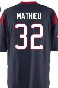 10 DeAndre Hopkins jersey 87 Demaryius майка Thomas 4 Deshaun Watson 99 J.J. Ватт 32 Tyrann Mathieu 90 Clowney майки - Цвет: Deep blue dezhouren