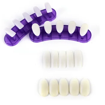 

Professional 100Pcs/lot Fake Nails Detachable False Nail Tips Practice Nail Art Study Display Tools