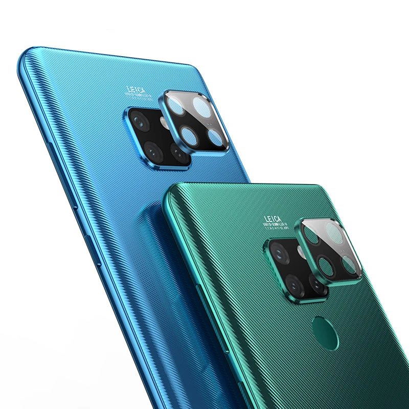 Защитный экран для камеры Huawei Mate 20 Pro 20X + металлический чехол с кольцом объектива