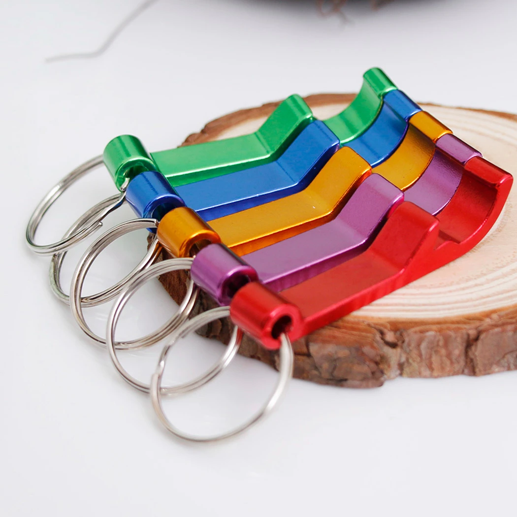 9pcs Portable Beer Bottle Opener Keychain 4 In 1 Pocket Aluminum Beer Bottle Opener Can 6 Colors Wedding Party Favor Gifts