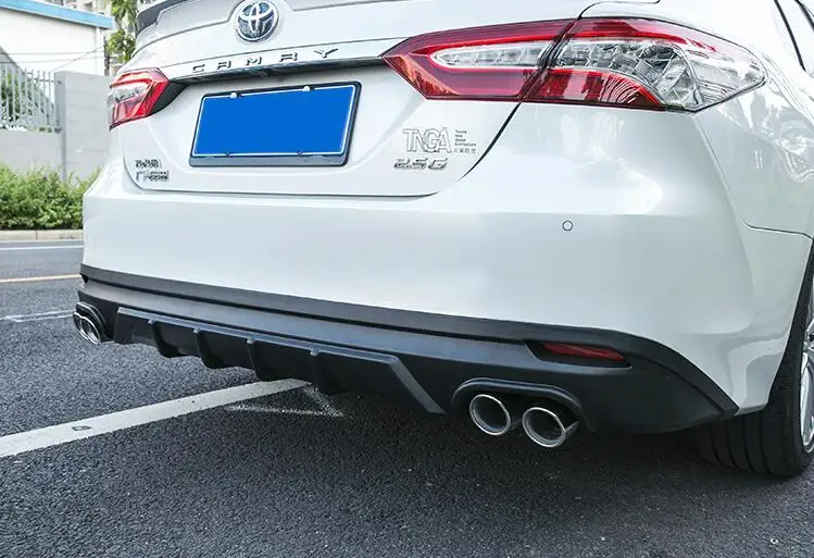 Для Camry Body kit спойлер 2018 2019 для Toyota BK ABS задний передний бампер диффузор защитные