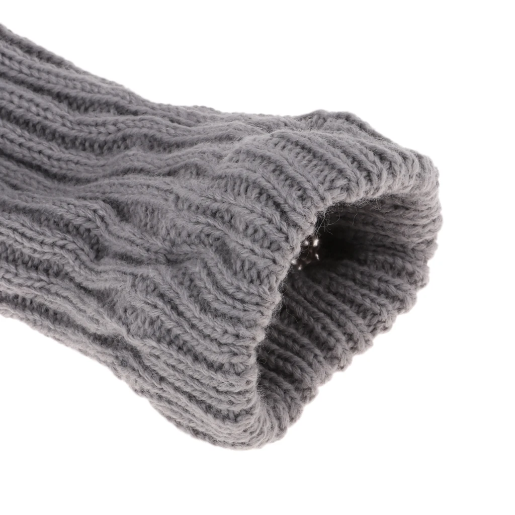 Grey Knitted Golf Club Head Covers Fit For Driver Wood (460cc) Fairway Wood And Hybrid Grey Knitted Golf Club Head Covers Fit For Driver Wood (460cc) Fairway Wood And Hybrid