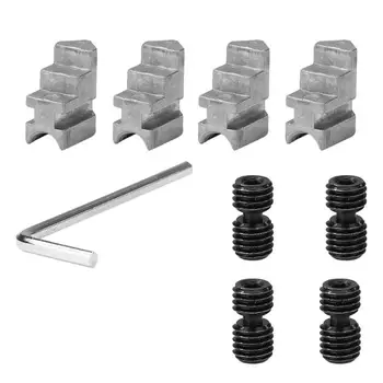 

Z011A Mini Collet Metal 3/4-Jaw Durable No Burrs Small Size Fine Workmanship Lathe Chuck Clamps for Machine Tool Accessories
