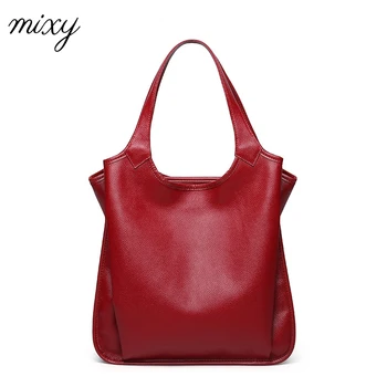 

Cow Genuine Leather Handbag Fashion Ladies Women's Leather Crossbody Bags Big Female Shoulder Bag Red Hand Bags for Women 2020
