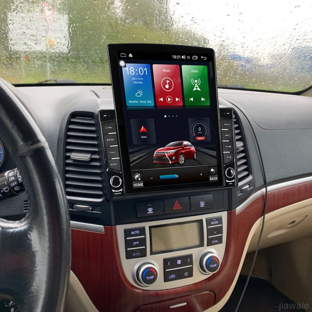 Автомобильный мультимедийный GPS-навигатор 9 7 &quotВосьмиядерный tesla style