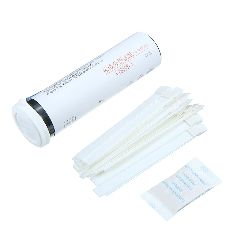 New 1 Bottle 28 Strips Keto Ketone Urinalysis Testing Strips for Ketosis and Ketogenic Diet Test Paper PH Meter White New 1 Bottle 28 Strips Keto Ketone Urinalysis Testing Strips for Ketosis and Ketogenic Diet Test Paper PH Meter White