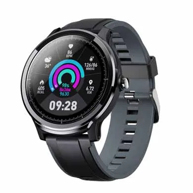 Kcondicee, Смарт-часы, мужские часы, IP68, водонепроницаемые, Смарт-часы, экран, пульсометр, кровяное давление, фитнес-трек, Спортивная музыкальная камера - Цвет: SN80GY