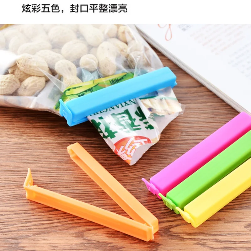20Pcs/10Pcs Portable New Kitchen Storage Food Snack Seal Sealing Bag Clips Sealer Clamp Plastic Tool Kitchen Accessories sealing clips bag clips bread bag clips kitchen bag clips storage bag clips