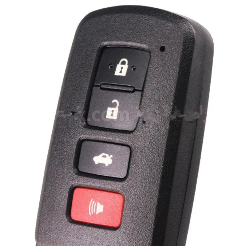 DAKATU Замена умный пульт дистанционного ключа оболочки 4 кнопки для Toyota Camry Hybrid Avalon Corolla HIGHLANDER RAV4 wtih TOY12 Blade