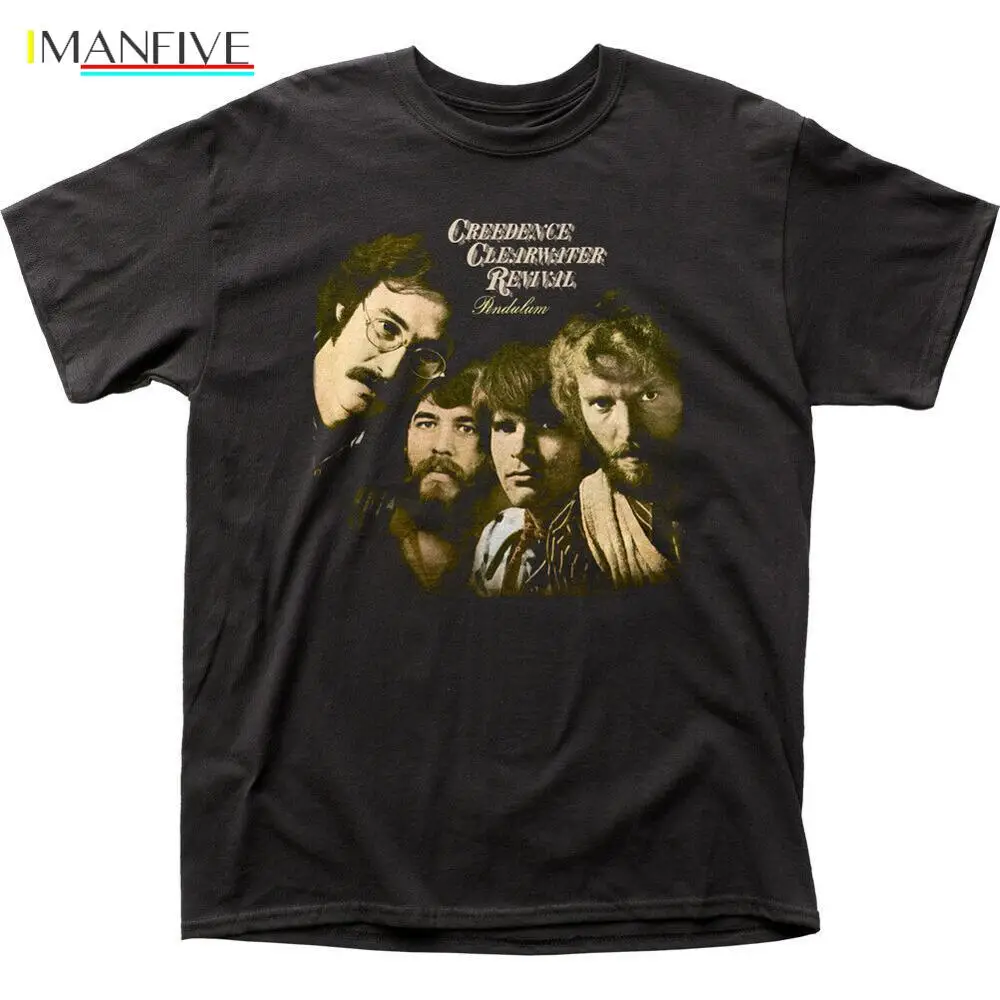 Новая футболка Ccr Creedence Clearwater Revival penduum Album Record Топ года, модные брендовые мужские топы, уличная одежда, футболка