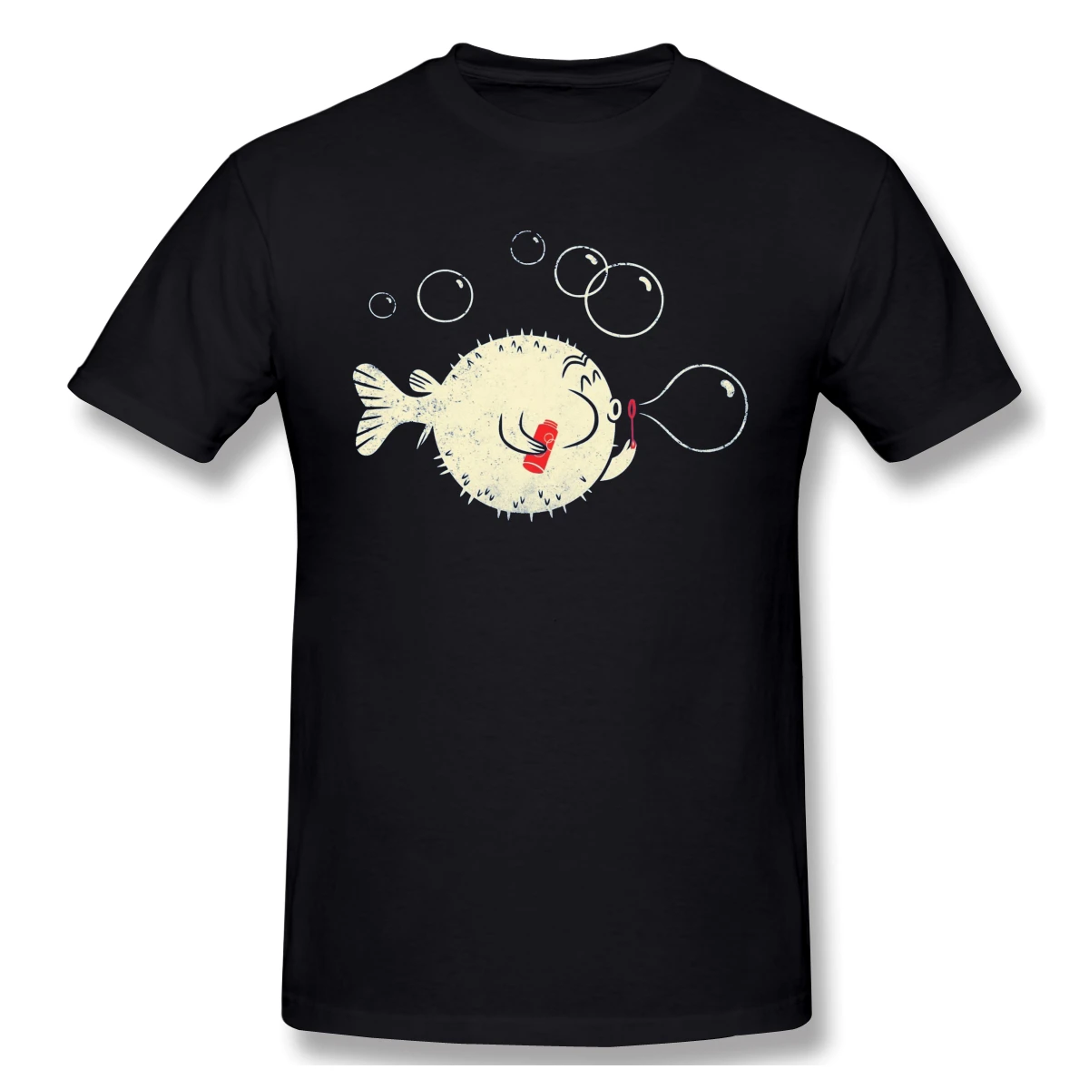 

BLOWFISH black T Shirt homme T-Shirt Tees Pure Cotton Amazing Short Sleeve plus size best gift