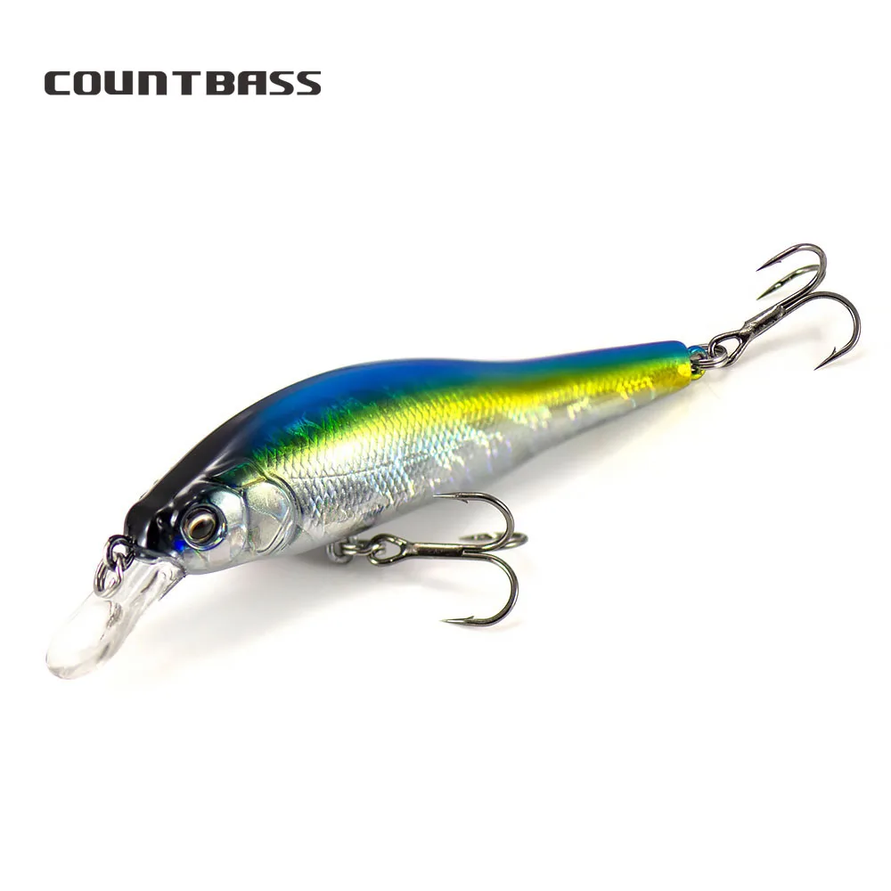 

COUNTBASS Sinking Minnow 80mm 10.8g Hard Baits Fishing Lures Wobblers Jerk Your Baits Crankbaits Perch Leurre Angler’s Lure