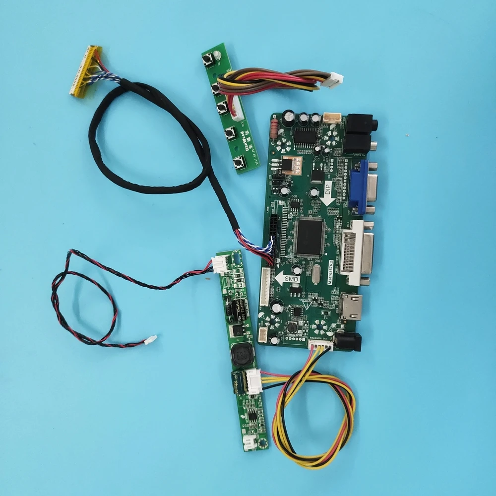 Комплект для LTN097XL01-A01/H01/A02 30pin ЖК-дисплей HDMI + DVI VGA LVDS плата контроллера Экран