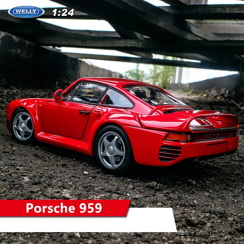 Welly 1:24 Porsche 911 GT3 RS blackcar модель автомобиля из сплава Моделирование Украшение автомобиля коллекция Подарочная игрушка Литье под давлением модель игрушка для мальчиков - Цвет: 959