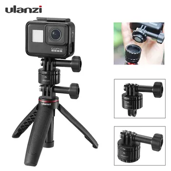 

Ulanzi GP-4 Magnetic Quick Release Mount Adapter Easy Installation 1/4 Screw Base Quick Switch Set For Gopro 8 Max 7/6/5 Camera