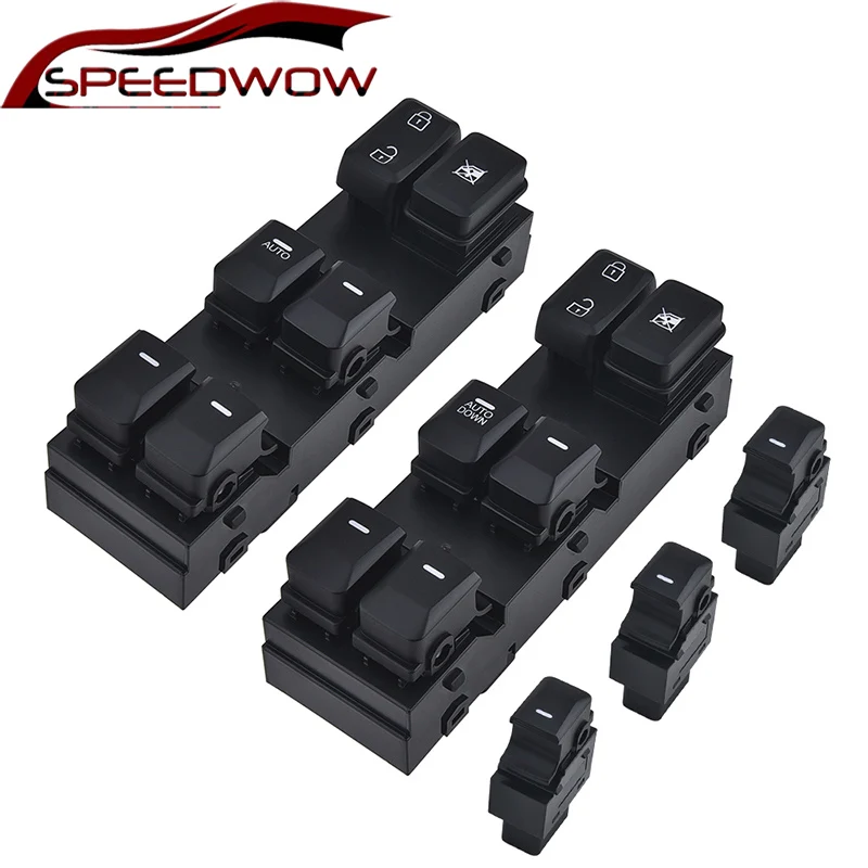 Переключатель Стеклоподъемника SPEEDWOW для Kia Sportage 2011 2012 2013 2014 2015 OE #93570