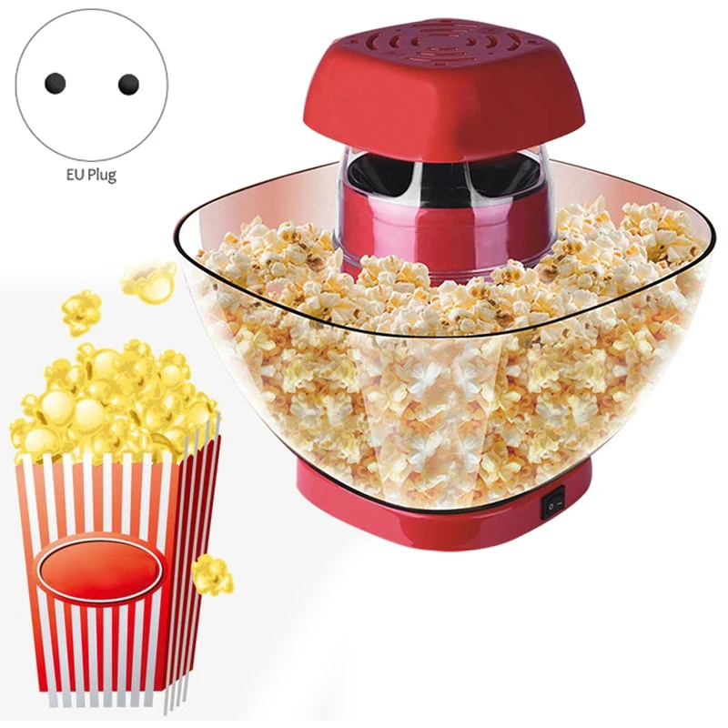  Popcorn Maker Household Mini Automatic Popcorn Machine DIY Corn Machine for Popcorn Kitchen Tools E - 4000434431517
