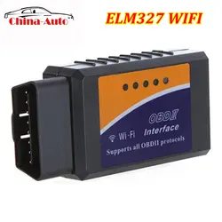 2019 новейшая версия V1.5 ELM327 WI-FI OBD2/OBDII диагностики авто сканер инструмент ELM 327 WI-FI инструмент диагностики