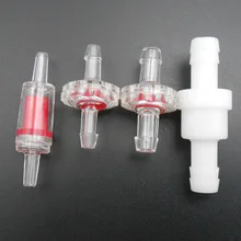 20 шт. 4 мм 5 мм 7 мм 10 мм равный диаметр запорного клапана Обратный клапан для силиконового аквариумный шланг аквариум M4 M5* FD870-873