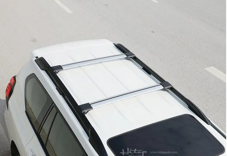 High quality Aluminum Alloy Roof Racks Luggage Rack Crossbar Fits For Toyota Land Cruiser PRADO 120 and 150 series 2003-2019