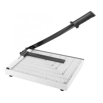 

Multifunctional A4/B5/A5/B6/B7 Paper Cutter Business Card Cutter Photo Trimmer Cutting Trimming Tool White Metal