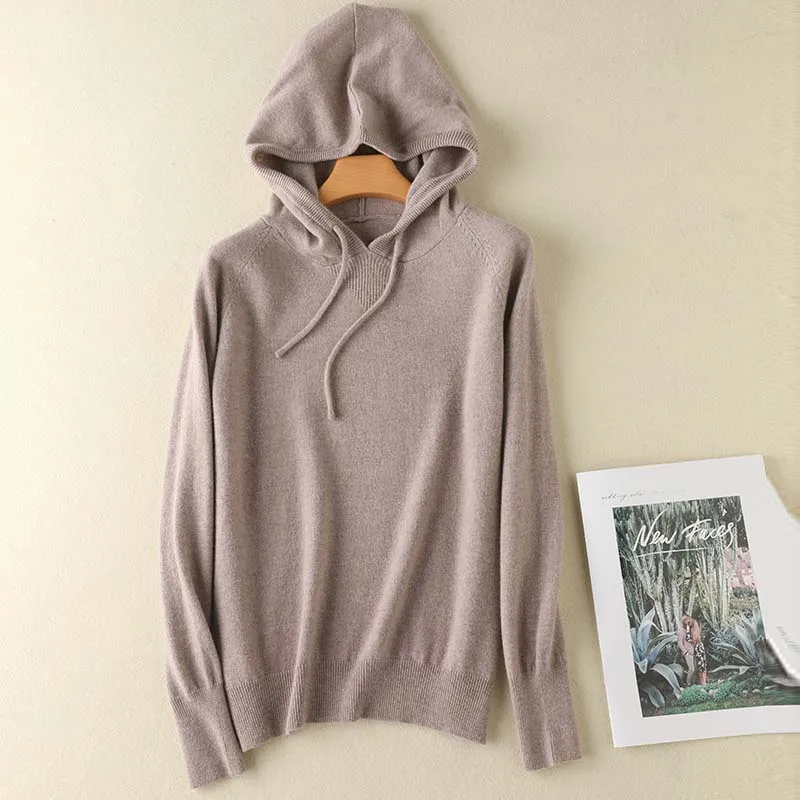 Womens wool Sweaters Winter Tops cashmere Sweater Women Pullovers Knitted Sweaters Pullover New style - Цвет: grey