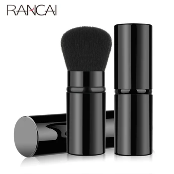 

RANCAI 1pcs Retractable Makeup Brush Powder Foundation Blending Blush Kabuki Highlighter Bronzer Brushes Maquiagem Cosmetic Tool