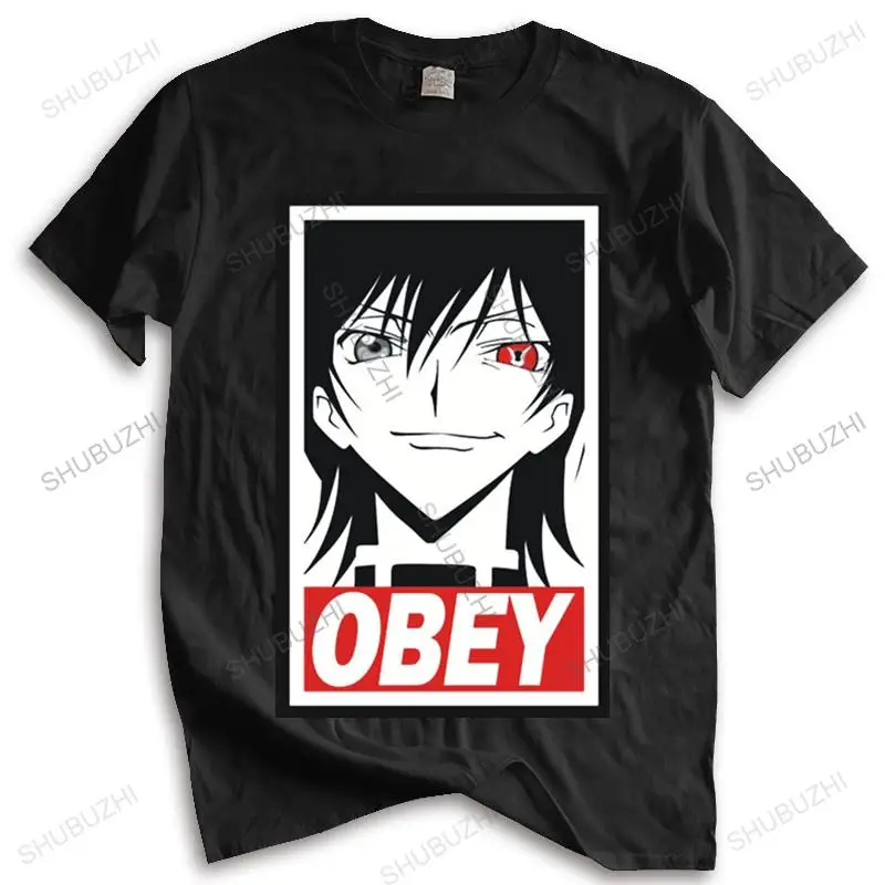 Горячая Распродажа Мужская брендовая футболка с рисунком модель geass Lelouch мужская