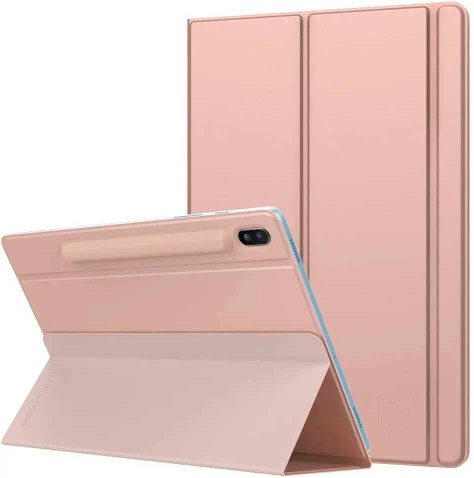 Capa Dobrável Inteligente para Samsung Galaxy Tab s6 Suporte de Concha Trifold Magnético Forte Ultra Fino 105 2023 Sm-t860 Sm-t865