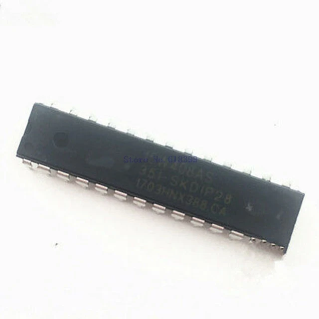 

Straight plug STC15W408AS-35I-DIP28 DIP-28 51 MCU chip
